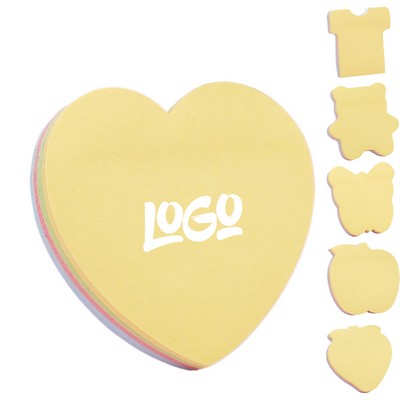 100 Sheets Colorful Sticky Notes Memo Pad for School