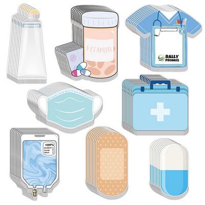 Blue Nurse Theme Post It Notes Sticky