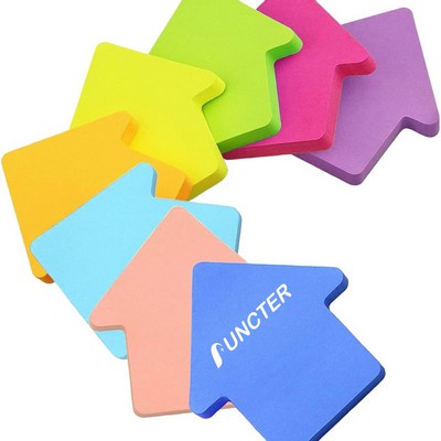 50 Sheets 2.75" Adhesive Arrow Shape Sticky Notes Notepaper