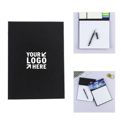 Compact Notepad with Sticky Notes Set