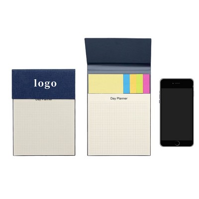 Multi-Functional Notebook With Sticky Notes And Flags