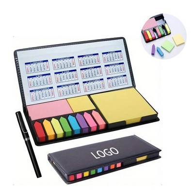 PU Leather Note Sticky Set