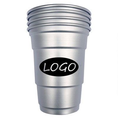 16oz Outdoor Camping Aluminum Cup