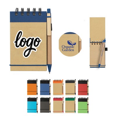 Mini Notebook with Pen