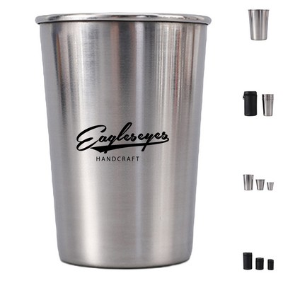 13oz Single Wall Stainless Steel Cup
