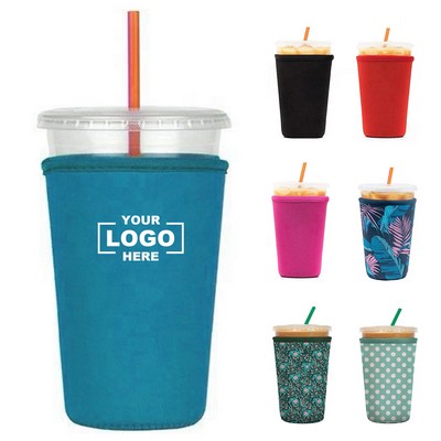 Iced Coffee & Cold Soda Insulated Neoprene Cup Sleeve