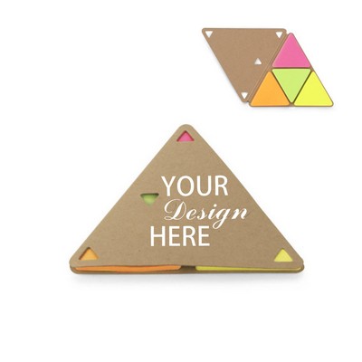 Triangular Paper Sticky Note Pad