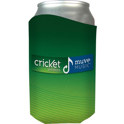 American Made Full Color Curve Can Cooler