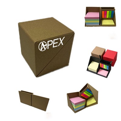 Sticky Note Cube Organizer
