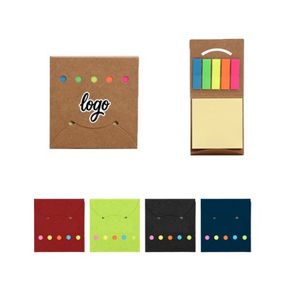 Mini Kraft Paper Sticky Notes