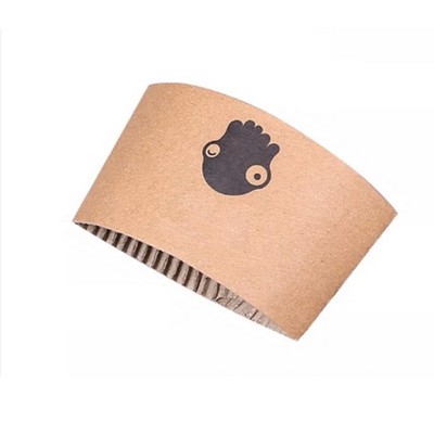 Kraft Paper Cup Sleeve, 8 Oz.