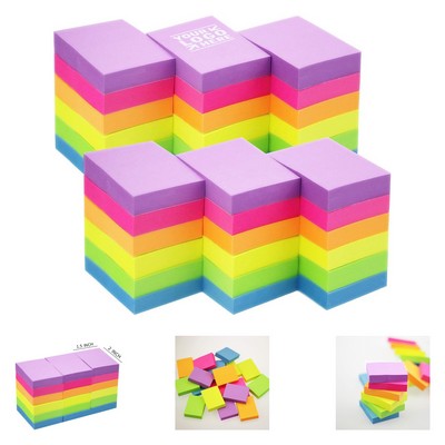 100 Sheets 1.5 x 2" Sticky Notes Pad