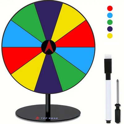 8-Inch Round Customizable Prize Wheel for Interactive Events