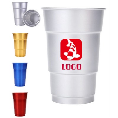 Customizable 16 oz Aluminum Cup