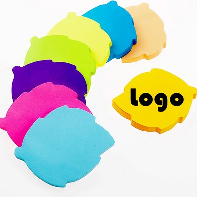 50 Sheets 2.75" Adhesive Leaf Shape Sticky Notes Notepaper