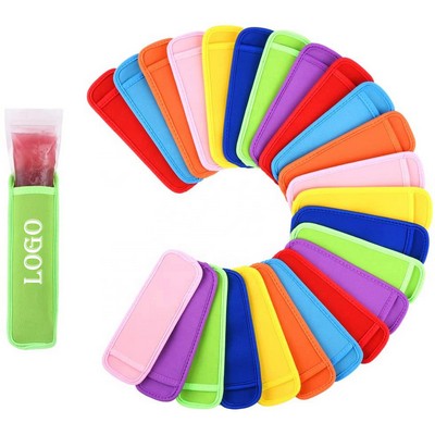 Neoprene Ice Pop Sleeve Bags
