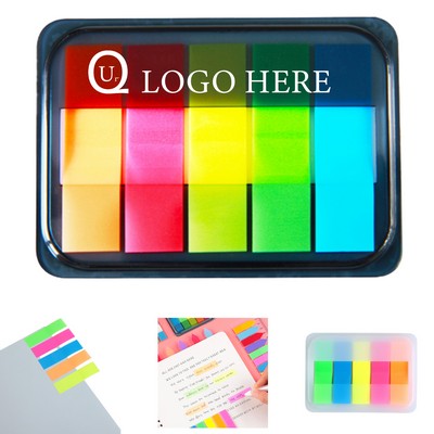 Fluorescent Sticky Notes Tabs for Books and Documents