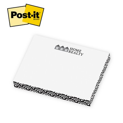 Post-it® Notes Custom Printed Rectangle Cube Note Pad (3"x4"x½")
